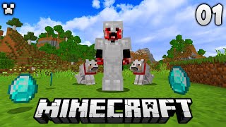 The Fun Begins  Let’s Play Minecraft Survival Episode 1 [upl. by Llenahs]