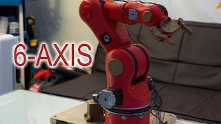 6Axis 3D Printed Robotic Arm  Mechanical  Part 1 [upl. by Arretak719]