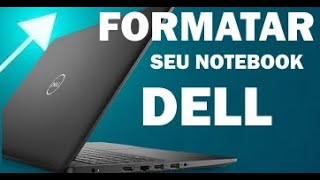 Como formatar seu Notebook Dell [upl. by Nilkcaj]