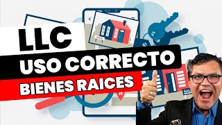 El Uso CORRECTO de LLC para Bienes Raíces ✅ [upl. by Akahc759]