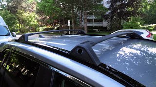 Toyota RAV4 20192025 Roof Rack  Crossbars Installation [upl. by Traver569]