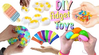 11 BRICOLAGE idées de Fidget Toys  Vidéos TIKTOK Viral Fidget Toys [upl. by Georgena]