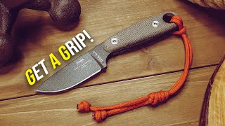 GET A GRIP Adjustable Paracord Knife Lanyard  TUTORIAL [upl. by Llehcim]