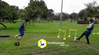 ENTRENAMIENTO ANAEROBICO LACTICO  FUTBOL [upl. by Uhsoj]