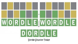 Dordle 110  Daily Dordle Puzzle 0110 Answer Words for 14th May 2022  Todays Dordle Answer Words [upl. by Sethi]