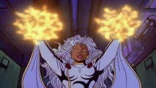 Storm  All Powers amp Fights Scenes 1 XMen Animated Series [upl. by Mitchiner171]