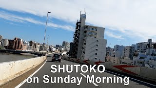 Shutoko Tokyo Metropolitan Expressway 4K Japan  Sunday Morning [upl. by Duaner]