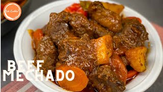 Beef Mechado Recipe  Beef Stew  Mechadong Baka  Easy to Follow Recipe [upl. by Roddy351]