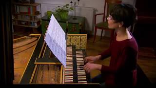 JSBach  G Leonhardt Fuga BWV 1001 Chiara MassiniCembalo [upl. by Nekal]