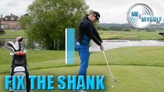 FIX YOUR GOLF SHANK IN 60 SECONDS [upl. by Ellatsirhc]