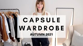 CAPSULE WARDROBE 2021  KEY ESSENTIALS FOR AUTUMN [upl. by Llerroj]