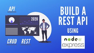 Build a REST API with Node JS and Express  CRUD API Tutorial [upl. by Jt]