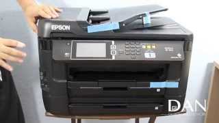 Epson WorkForce WF7620 AllinOne Printer [upl. by Dich]