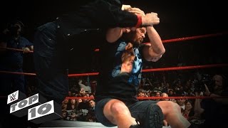 Authority Figures Getting Annihilated WWE Top 10 [upl. by Divad]