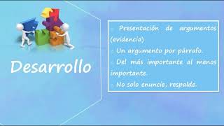 Estructura del ensayo argumentativo [upl. by Adelia448]