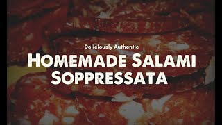 Making Soppressata at Home With UMAi Salumi [upl. by Minardi]