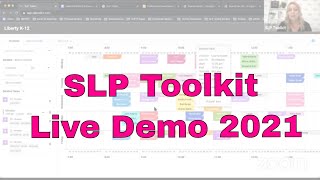 SLP Toolkit  Live Demo 2021 [upl. by Cioffred]