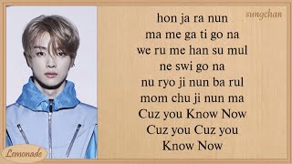 NCT U  Know Now Easy Lyrics [upl. by Wester]