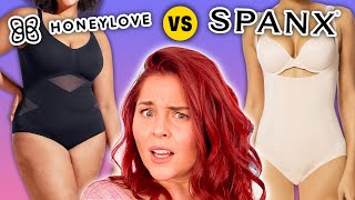 Reviewing Shapewear At Expensive Price Points Spanx vs Honeylove [upl. by Sucerdor594]