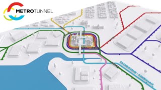 Metro Tunnel Cranbourne and Pakenham line benefits [upl. by Dnomder972]