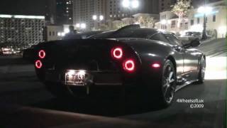 Spyker C8 Aileron Start up amp Revs [upl. by Lemaj]