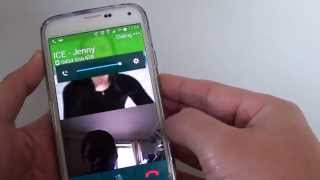 Samsung Galaxy S5 How to make Video Call [upl. by Schellens]