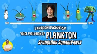 Voice Evolution of PLANKTON SPONGEBOB  21 Years Explained [upl. by Balthazar]