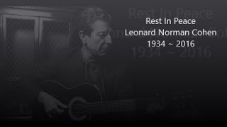 Leonard Cohen  Everybody Knows Lyrics [upl. by Zoi937]