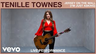 Tenille Townes  Jersey on the Wall Im Just Asking Live Performance  Vevo [upl. by Atinoj]