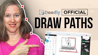 How to use Draw Paths and Add your own Images in Doodly  Doodly Tutorials [upl. by Vardon880]