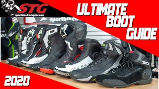 Which Motorcycle Boot Should YOU Buy  Sportbike Track gear [upl. by Duwe492]