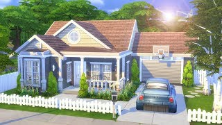 Simple Family Home  The Sims 4  Speed Build [upl. by Menedez]