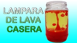 Como Hacer Una Lámpara De Lava Casera Fácil  FunKeep [upl. by Karmen]