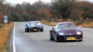 Spyker C8 Spyder SWB  Full throttle 1080p HD [upl. by Dominick]