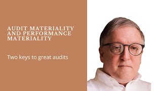 Audit Materiality and Performance Materiality How to Use Them [upl. by Reteip957]