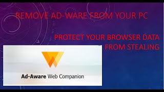 Remove Adware Web CompanionKindof VIrus tuitorial from your PC [upl. by Lunseth992]