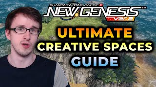 PSO2NGS Creative Spaces Comprehensive Guide [upl. by Kalk]