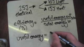 Efficiency Calculation [upl. by Nayarb]