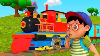 ऊपर पंखा चलता है I Upar Pankha Chalta Hai I New 3D Hindi Rhymes For Children  Happy Bachpan I [upl. by Idnyl]