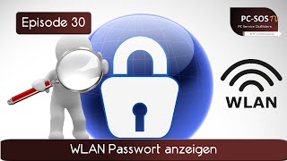 WLAN Passwort anzeigen lassen  PC SOS TV [upl. by Nela]