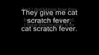 Ted NugentCat Scratch Fever Lyrics [upl. by Tasha]