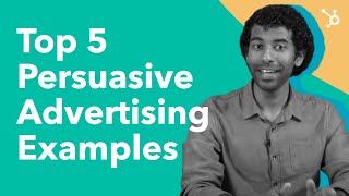 Top 5 Persuasive Advertising Examples [upl. by Odnumde]