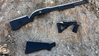 Mossberg 500 Stock Comparison and Range Review [upl. by Eneleoj710]