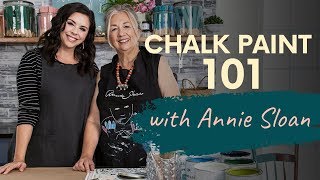 Chalk Paint Basics With Annie Sloan [upl. by Fairleigh]