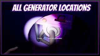 All Daycare Generator Locations  FNAF Security Breach [upl. by Beore127]