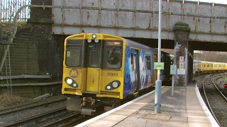 Half an Hour at 216  Birkenhead North Station 1022017  Class 507 508 terminus [upl. by Neehs108]