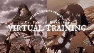 ☾°VIRTUAL TRAINING ˚✩ physical athletic ability enhancer  ideal body AOTinspired subliminal [upl. by Deny103]