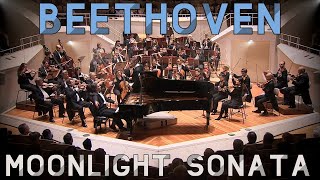 Beethoven  Moonlight Sonata  Berliner Philharmonie  Piano amp Orchestra [upl. by Dorraj]