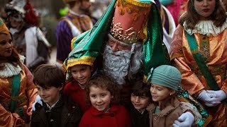 The feast of Epiphany celebrated in Spain [upl. by Gavette]