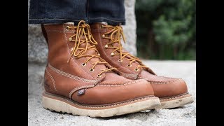 Thorogood Moc Toe Review The Work Boot to Wear Out [upl. by Gnuoy]